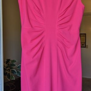 Calvin Klein Pink Scuba Dress